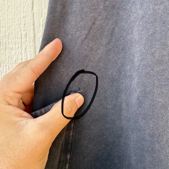 Free People Movement Hot Shot Onesie in Washed Black Size Extra Small - Picture 7 of 7